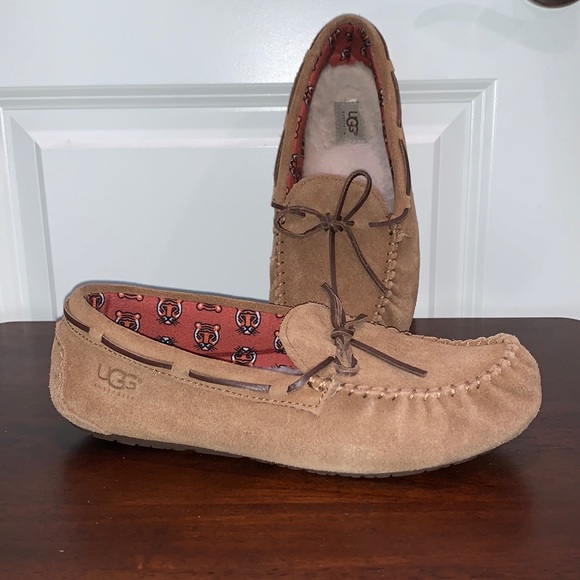 UGG BRAND NEW SIZE 7-71/2 CHESTNUT SLIPPERS - Picture 1 of 8
